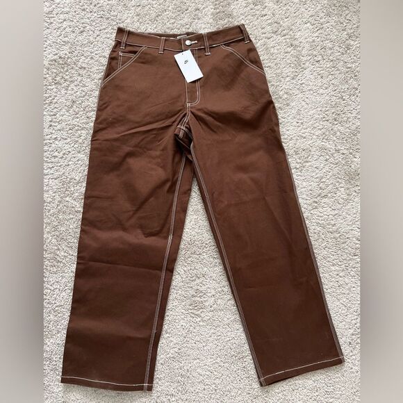 Nike Life Straight Leg Carpenter Pants Cacao Wow - Picture 9 of 14